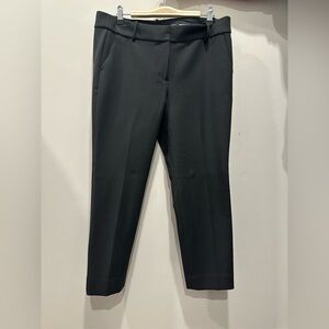 J. CREW Black Cameron Cropped Pant size 10